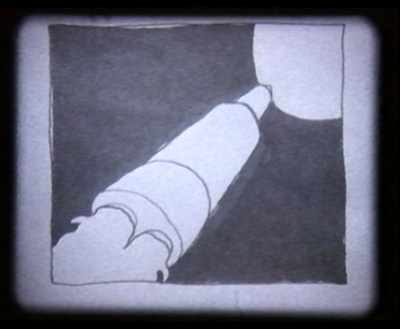still from moonopolie (lift off, going home)